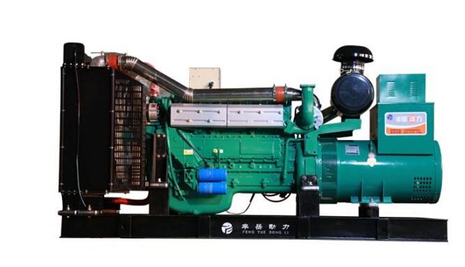 胶州上柴500kw大型柴油发电机组